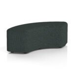 Harlestone Curved Stool in Single Tone - Image 2