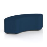 Harlestone Curved Stool in Single Tone - Image 8