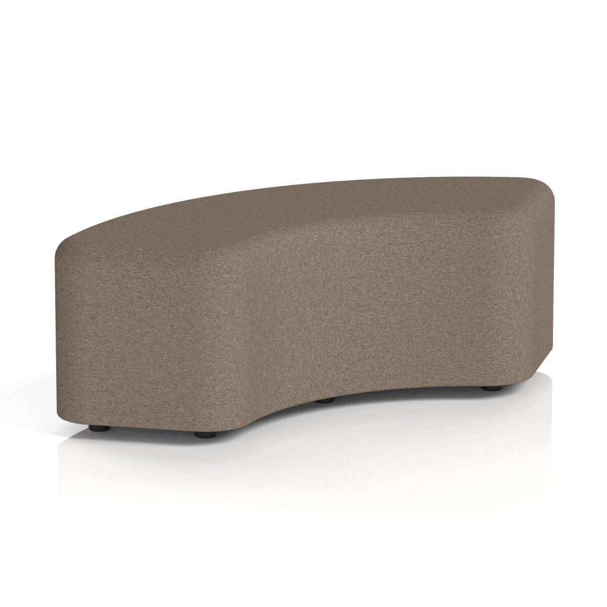 Harlestone Curved Stool in Single Tone - Image 12