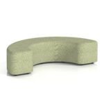 Harlestone Curved Stool in Single Tone - Image 37