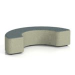 Harlestone Curved Stool in Two Tone - Image 51