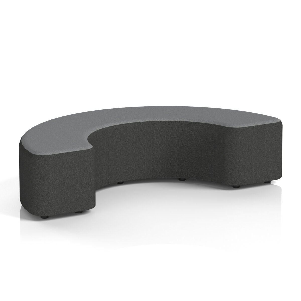 Harlestone Curved Stool in Two Tone - Image 57