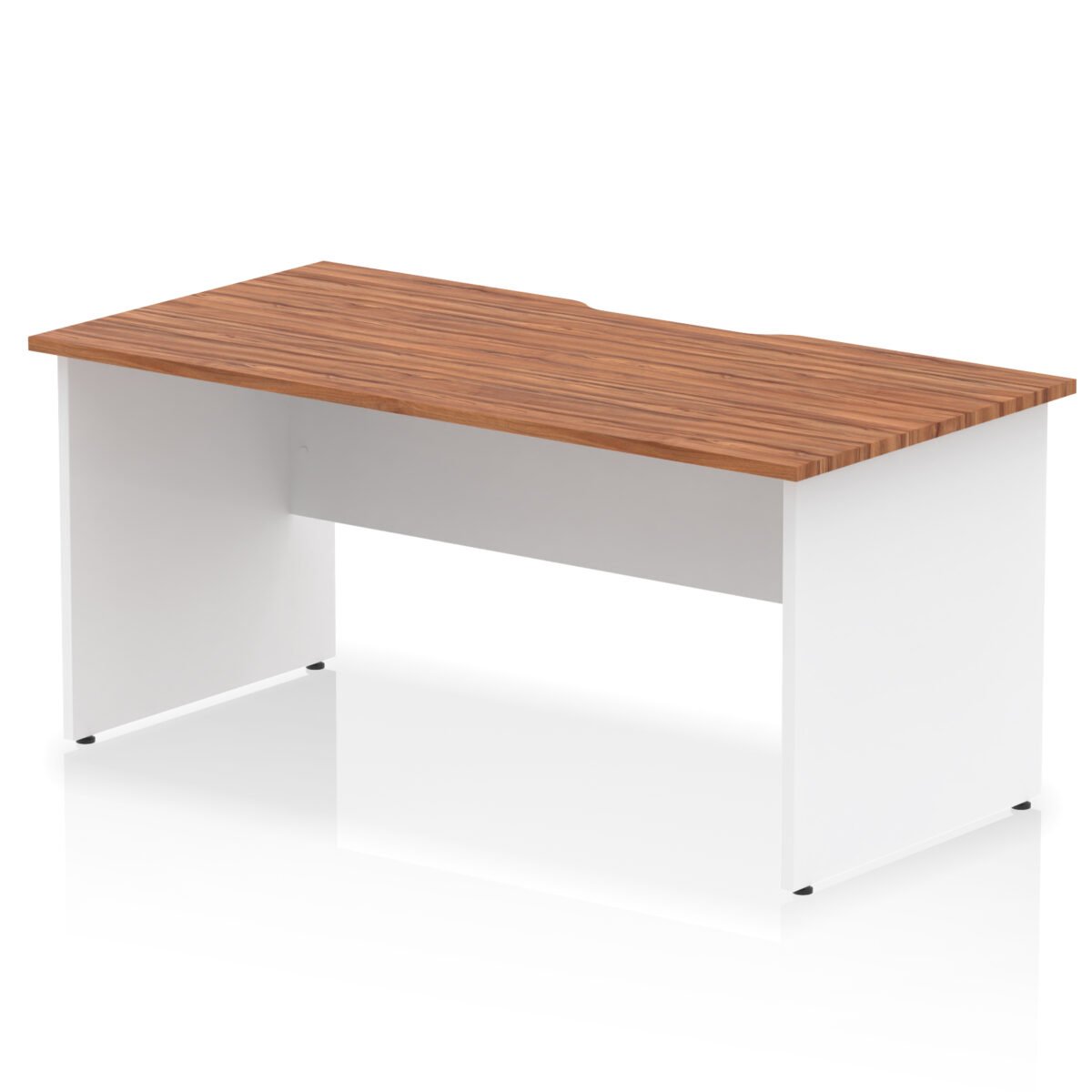 Impulse Scalloped Edge 1600mm Straight Desk Panel End Leg - Image 12